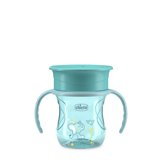 CHICCO TAZZA PERFECT 360¦ AZZURRA 200ML 12M+