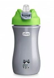 CHICCO TAZZA POP UP 350ML VERDE