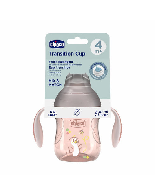 CHICCO TAZZA TRANSITION ROSA 4M+