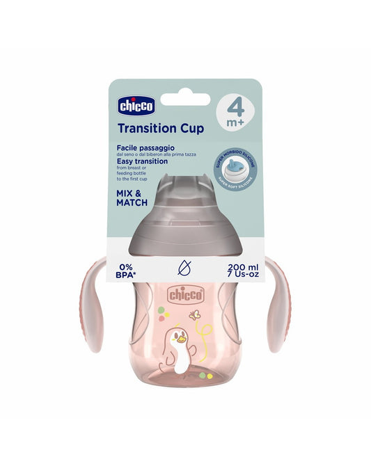 CHICCO TAZZA TRANSITION ROSA 4M+