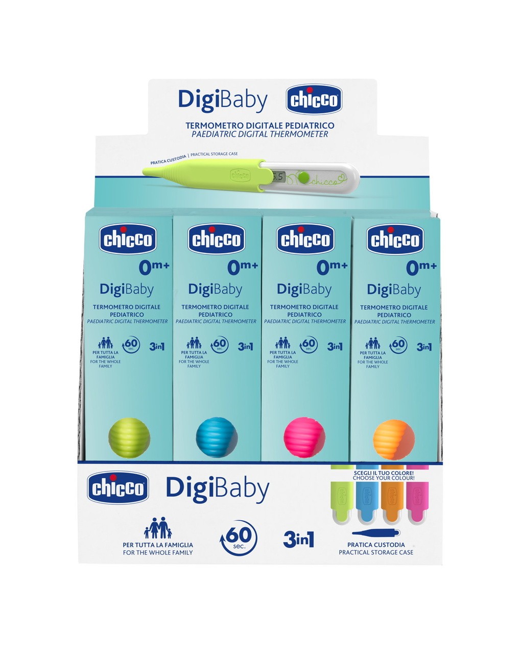 CHICCO TERMOMETRO DIGITALE DIGI BABY NEW