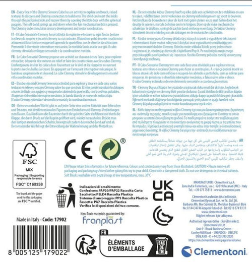CLEMMY CUBO SENSORIALE