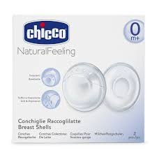 CHICCO CONCHIGLIE RACCOGLILATTE 2PZ