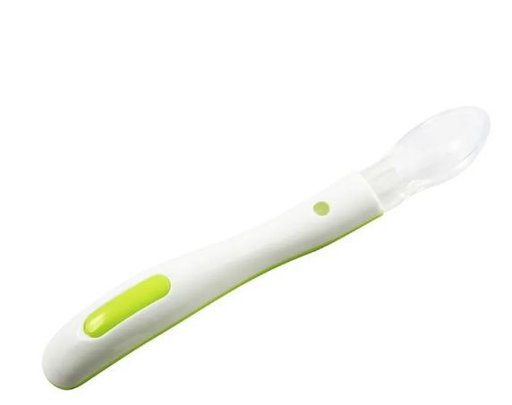CUCCHIAIO PRIMA PAPPA IN SILICONE