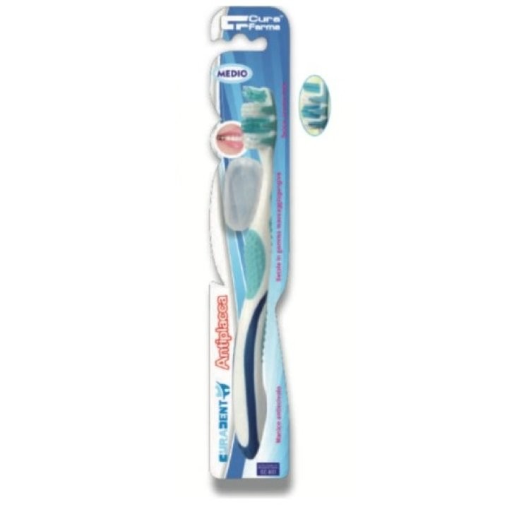 CURADENT SPAZZOLINO ANTIPLACCA SETOLE MEDIE ART.25103
