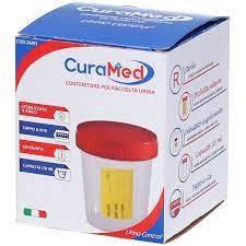 CURAMED CONTENITORE URINA 120ML C/TAPPO ART.26011