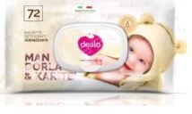 DEALO SALVIETTE BABY MANDORLA-KARITE' 72PZ C/PLACCHETTA
