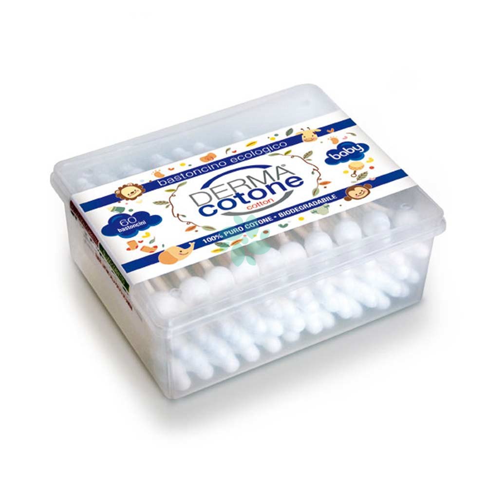 DERMACOTONE COTTON FIOC BABY 60PZ BIODEGRADABILI