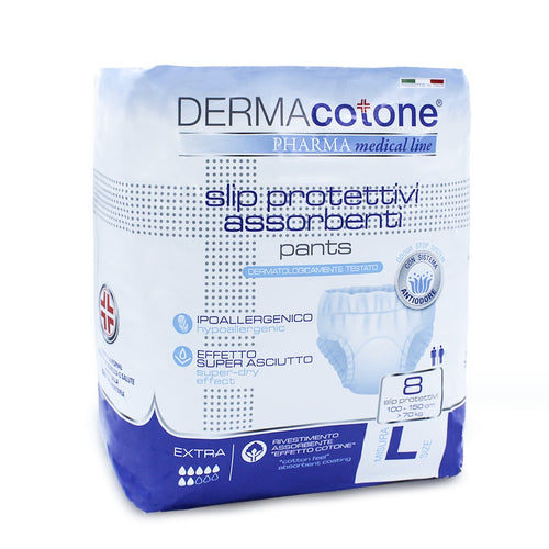 DERMACOTONE PANTS TG.L 8PZ ASSORBENTI