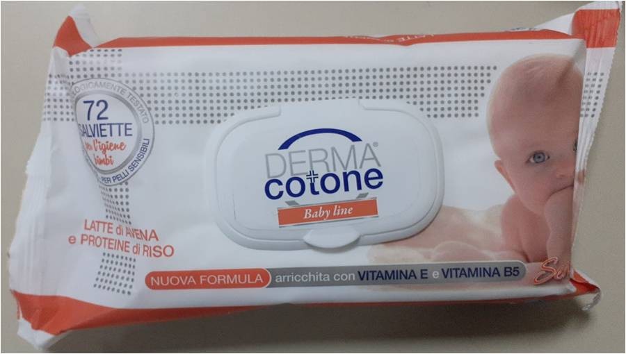 DERMACOTONE SALVIETTINE AVENA E RISO 72PZ C/PLACCHETTA