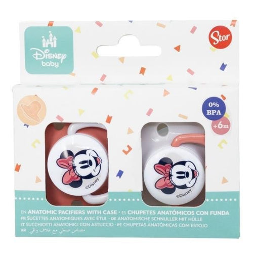 DISNEY BABY SET 2PZ SUCCHIETTI ANAT.6M+ MINNIE ART.10767