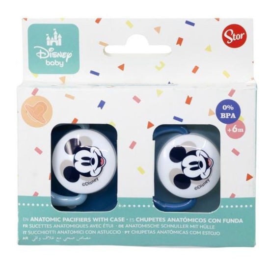 DISNEY BABY SET 2PZ SUCCHIETTI ANAT.6M+ MICKEY ART.10467