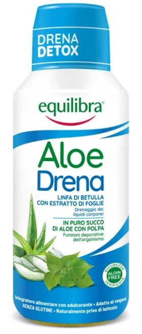 EQUILIBRA INTEGRATORE ALOE DRENA 500ML DRENAGGIO DEI LIQUID