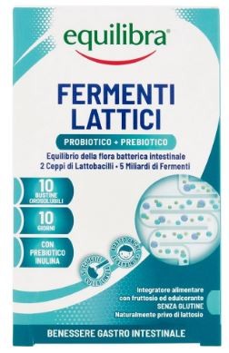 EQUILIBRA INTEGRATORE FERMENTI LATTICI 10 BUST.
