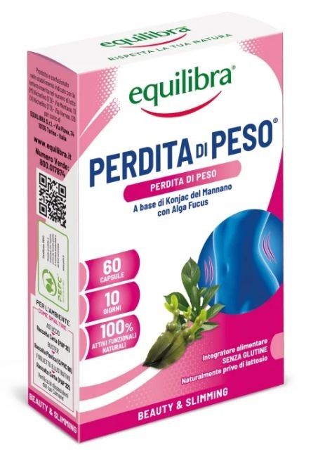 EQUILIBRA INTEGRATORE PERDITA DI PESO 60 CPS