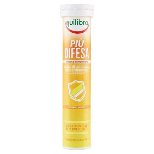 EQUILIBRA INTEGRATORE PIU DIFESA 20 COMPRESSE EFFERVESCENTI