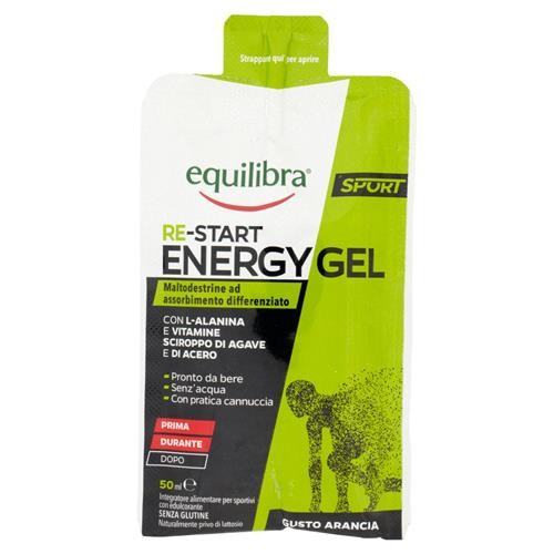 EQUILIBRA INTEGRATORE RE-START ENERGY GEL 50ML