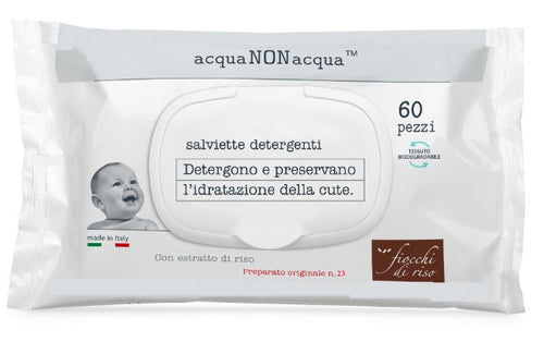 FIOCCHI DI RISO SALVIETTE S/PROFUMO 60PZ TALCO NON TALCO