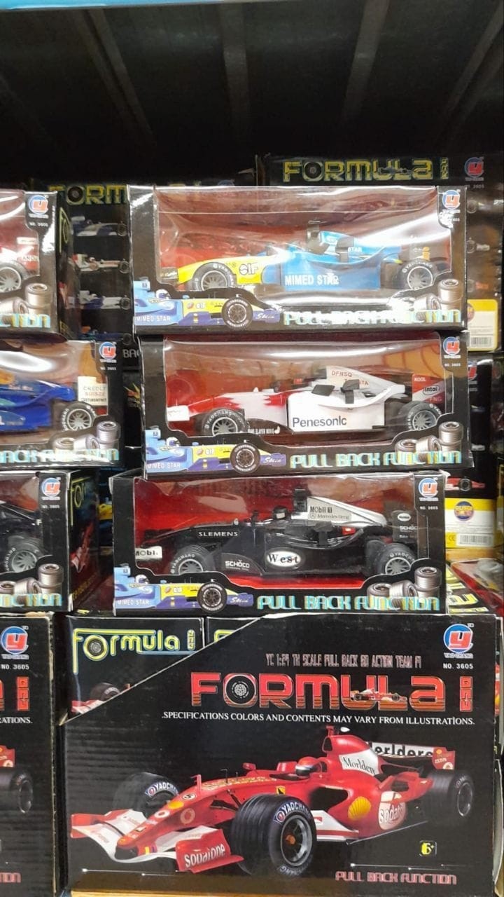 FORMULA 1 AUTO MODELLINO