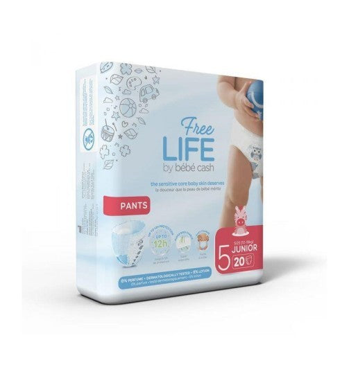 FREELIFE PANTS JUNIOR TG.5 KG 12-18 PZ.20 ART.270191