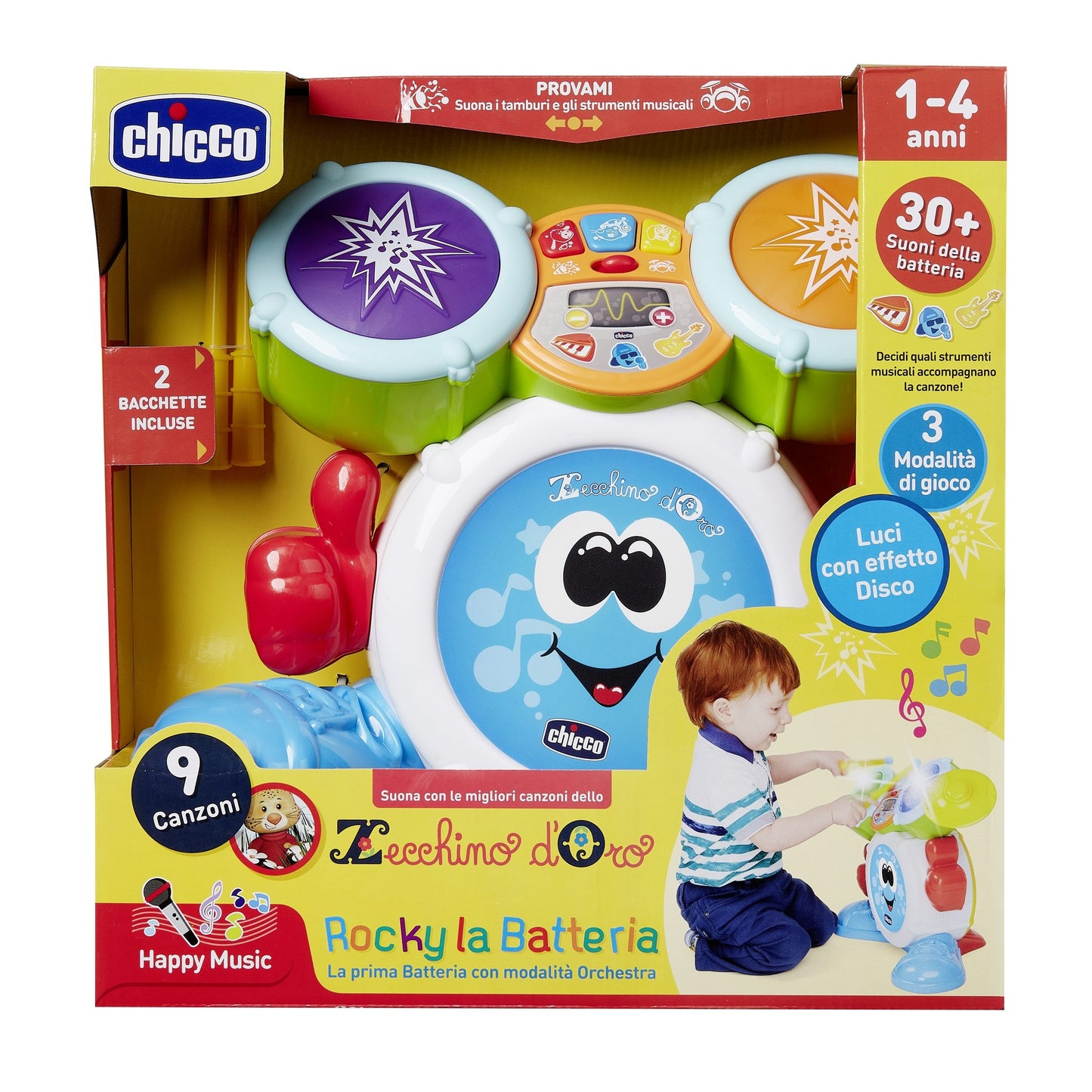 GIOCO ROCKY LA BATTERIA