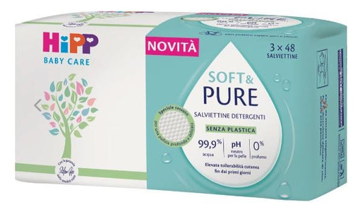 HIPP BABY SALVIETTINE SOFT&PURE 3x48PZ