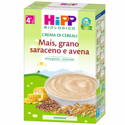 HIPP CREMA MAIS GRANO SARACENO E AVENA