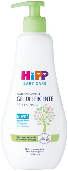 HIPP GEL DETERGENTE CORPO E CAPELLI 400ML