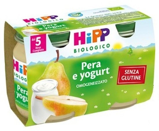 HIPP MERENDA PERA YOGURT 2x125GR