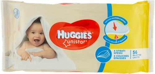 HUGGIES UNISTAR SALVIETTE 56PZ