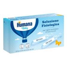 HUMANA SOLUZIONE FISIOLOGICA 20 FLACONCINI 5ML