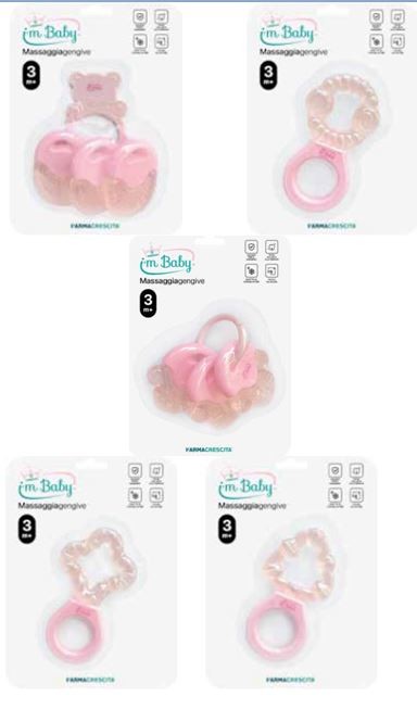 I AM BABY MASSAGGIAGENGIVE REFRIGERANTE 3M+ ASSORTITO