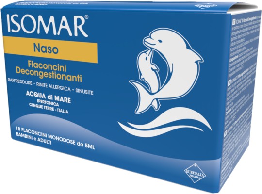 ISOMAR FLACONCINI DECONGESTIONANTI 20 DA 5ML IPERTONICA