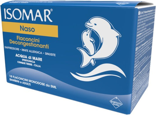 ISOMAR FLACONCINI DECONGESTIONANTI 20 DA 5ML IPERTONICA