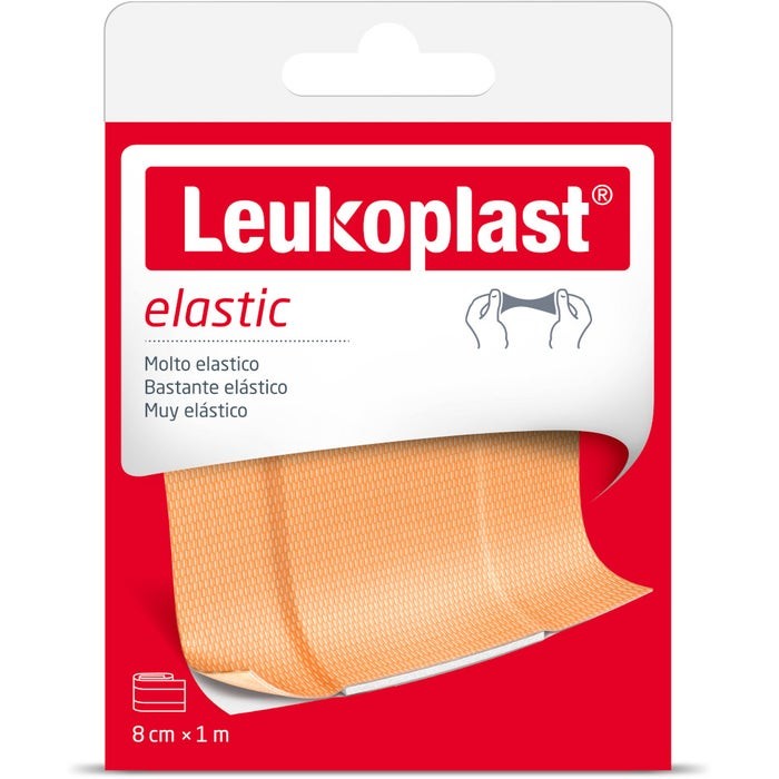 LEUKOPLAST ELASTIC CEROTTO STRISCIA H 8CMx1M