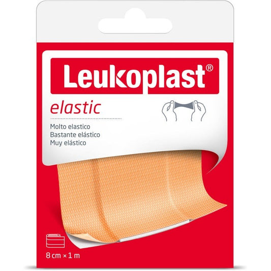 LEUKOPLAST ELASTIC CEROTTO STRISCIA H 8CMx1M