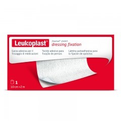 LEUKOPLAST FIXOMULL STRETCH GARZA ADESIVA 10CMx2M