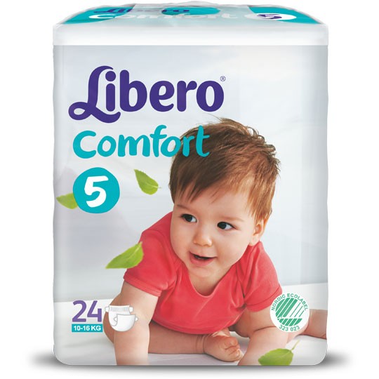 LIBERO 5 COMFORT 10-16KG 24PZ PANNOLINI