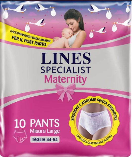 LINES SPECIALIST MATERNITY PANTS TG.L 44-54 PZ 10