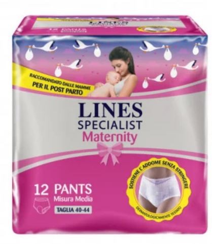 LINES SPECIALIST MATERNITY PANTS TG.M 40-44 PZ 12