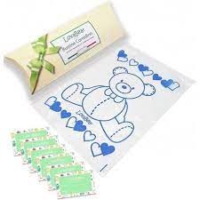 LOVABEAR BUSTINE CORREDINO ORSO BLU 6PZ