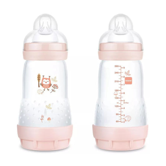 MAM 2 BIBERON EASY START 260ML FEMMINA