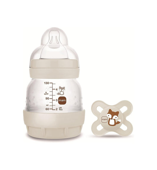 MAM BIBERON 130ML + SUCCHIETTO START 0M+