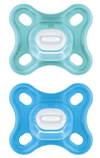 MAM 2 SUCCHIETTI COMFORT 0-2M SILICONE MASCHIO