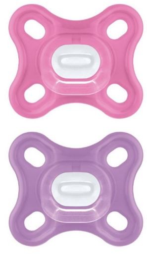 MAM 2 SUCCHIETTI COMFORT 0-2M SILICONE FEMMINA