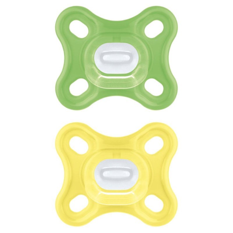 MAM 2 SUCCHIETTI COMFORT 0-3M SILICONE NEUTRO
