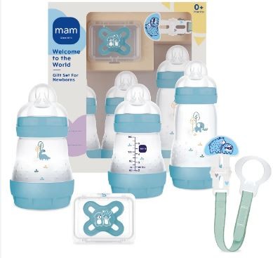 MAM WELCOME TO THE WORLD MASCHIO CONFEZIONE REGALO