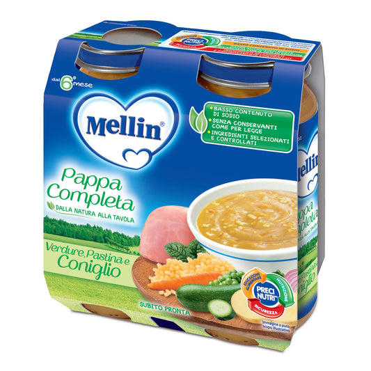 MELLIN PAPPA COMPL CONIGLIO 2PZ 250GR
