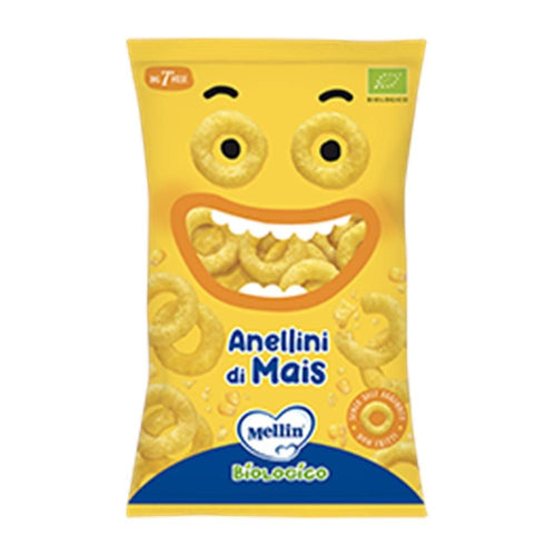 MELLIN SNACK BIO ANELLINI DI MAIS 15GR