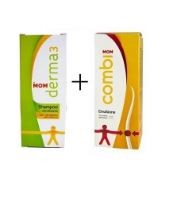 MOM BIPACK EMULSIONE 100GR C/PETTINE APPLICATORE+SHAMPO DER